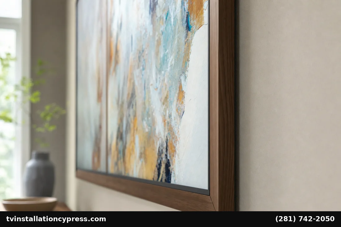 Picture-Frame TV Installation Cypress Samsung Frame Guide