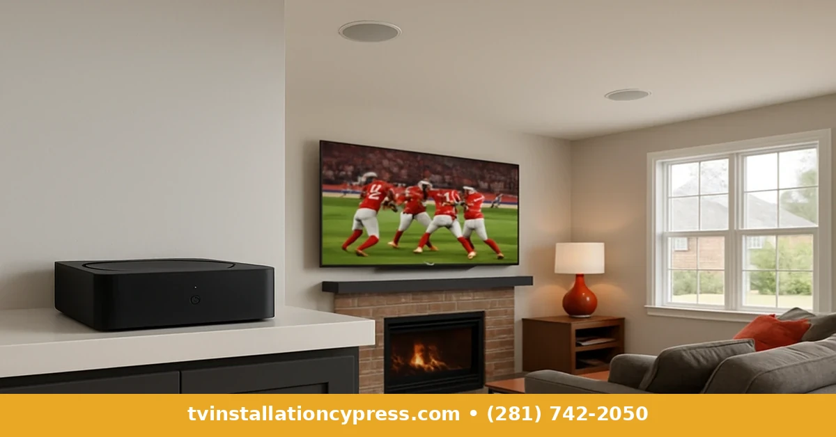 Sonos Amp Whole Home Audio Cypress: Sound for Game Day